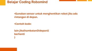 Robomind Code Pelatihan robomind untuk mahasiswa siswa | PDF