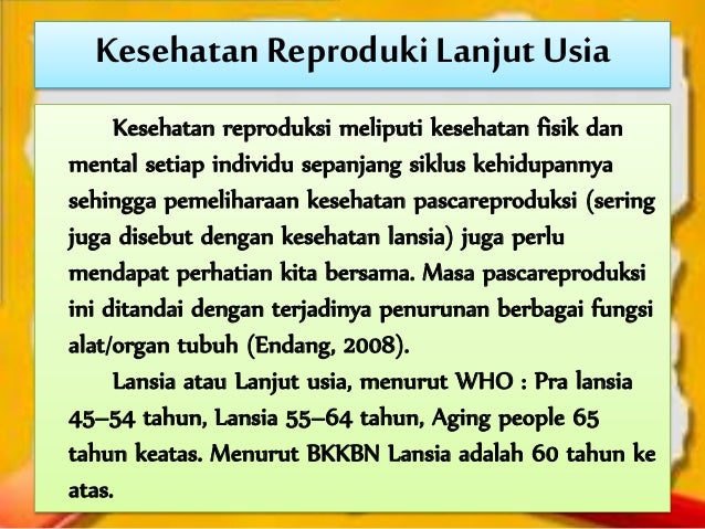 PELAYANAN LANSIA v YANG BERKAITAN DENGANvKESEHATAN ...