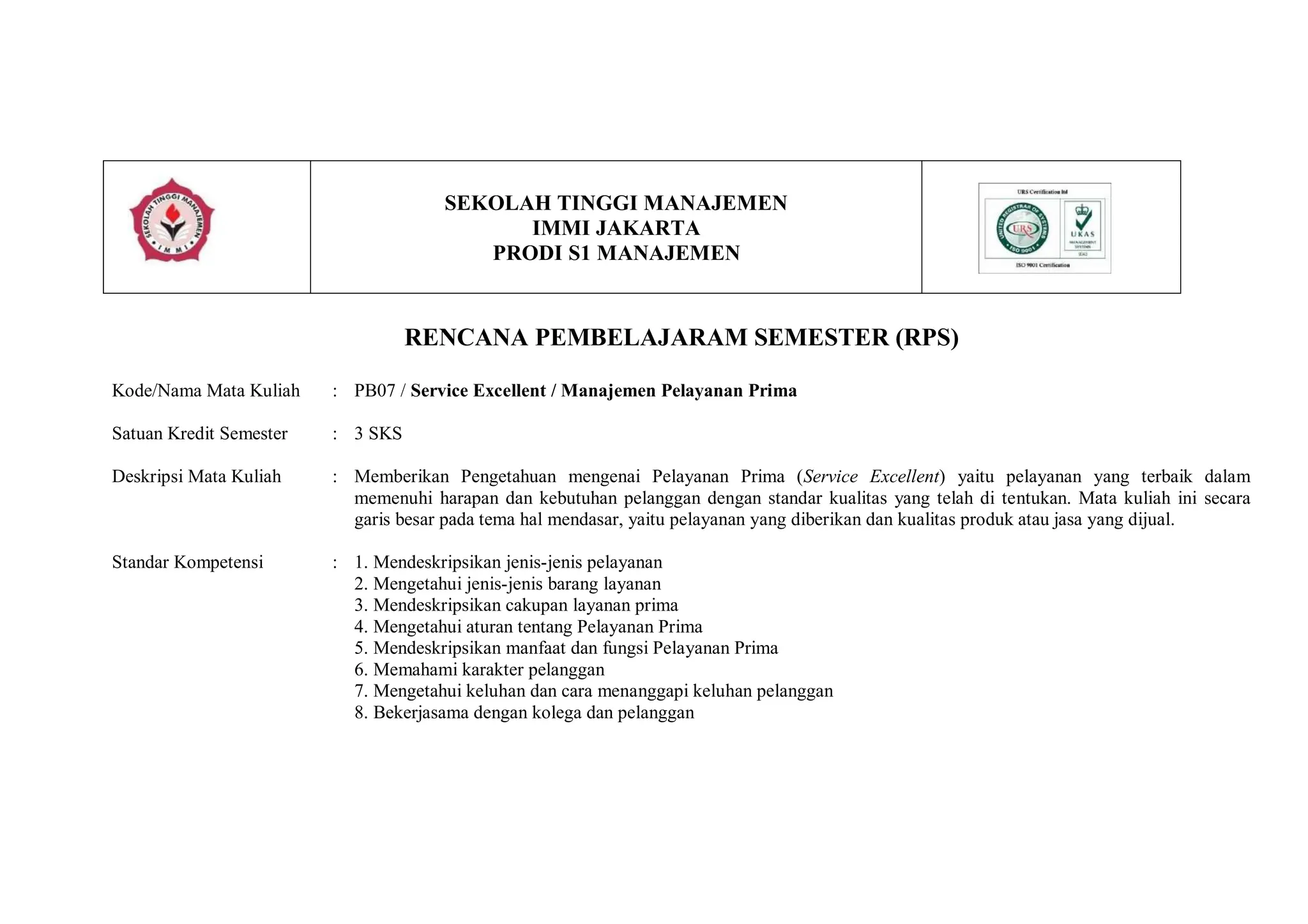 pelayanan prima pada pelanggan dan karyawan | PDF