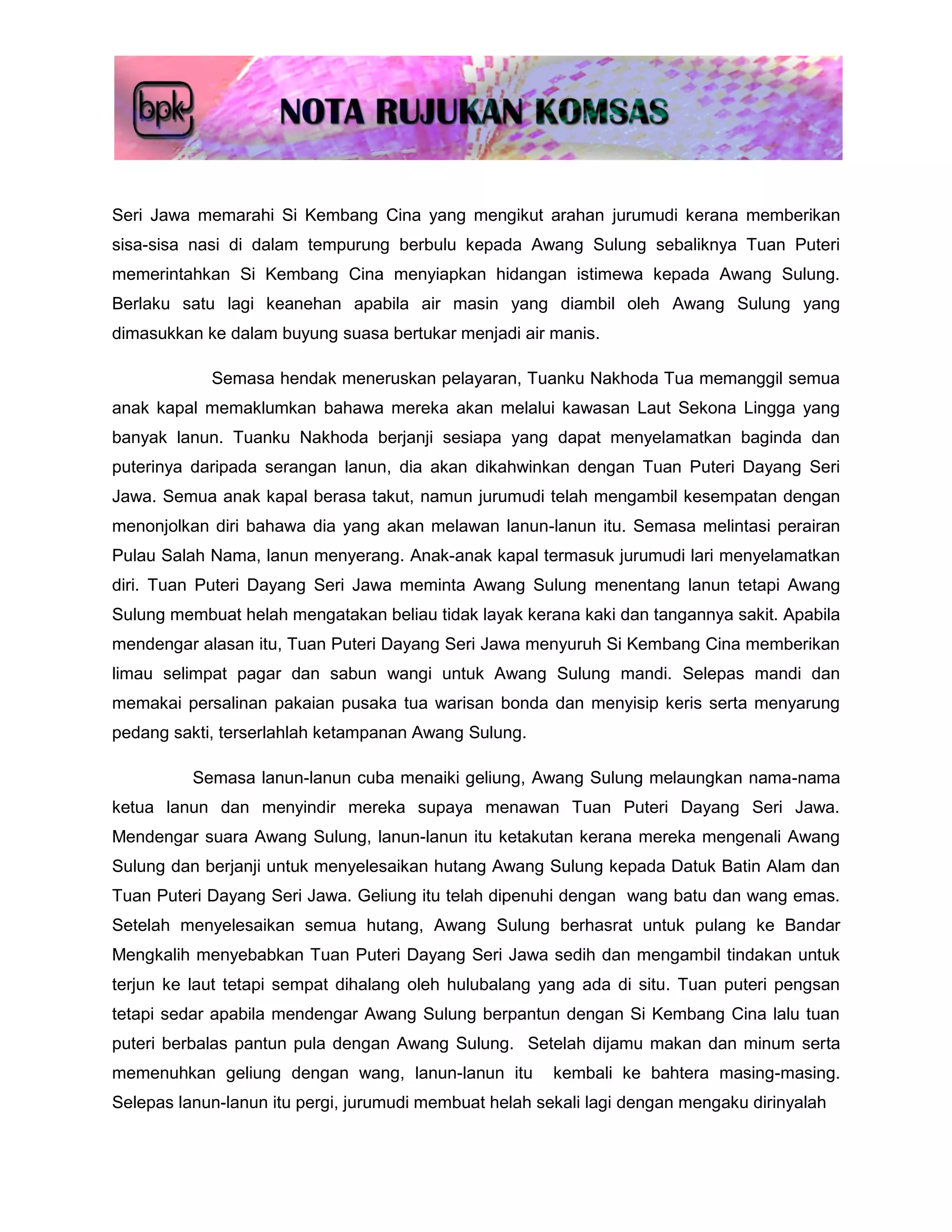 Pelayaran yang penuh peristiwa | PDF