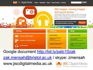 Technical workflowcontent production/presentationscreen captureaudio recordingother contentcompositing and editingrendering and export Delivery