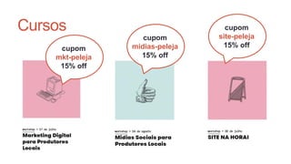 Cursos
cupom
mkt-peleja
15% off
cupom
midias-peleja
15% off
cupom
site-peleja
15% off
 