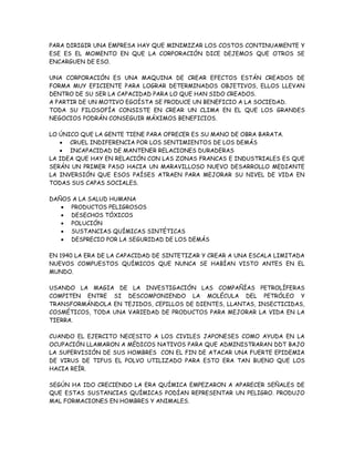 Pelicula corporacion