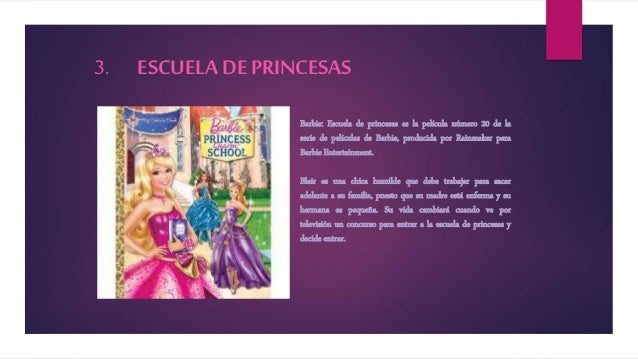 peliculas de escuela de princesas