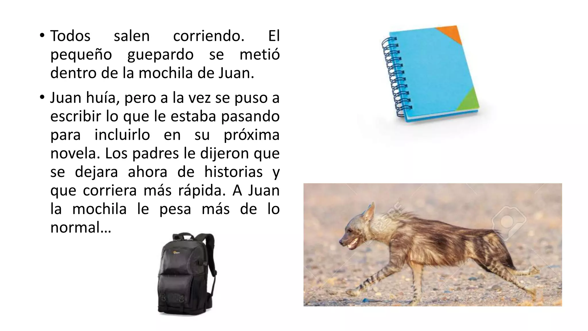 Cuento "Peligro en la selva" | PPT