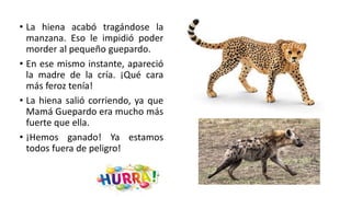 Cuento "Peligro en la selva" | PPTX