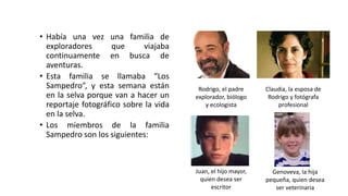 Cuento "Peligro en la selva" | PPTX