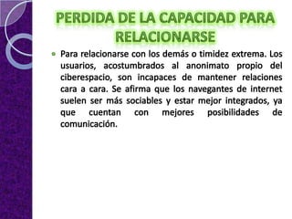 Peligros del internet