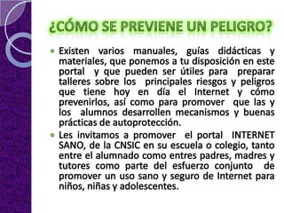 Peligros del internet