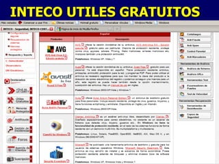 INTECO UTILES GRATUITOS 