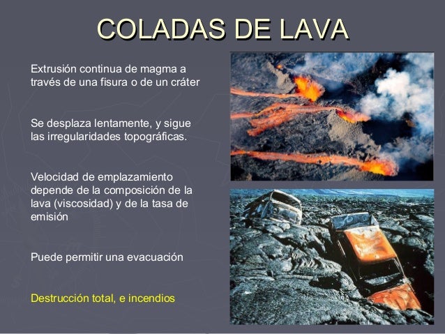 Peligros volcánicos