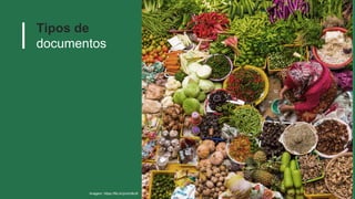 Tipos de
documentos
Imagem: https://flic.kr/p/mUtkcK
 