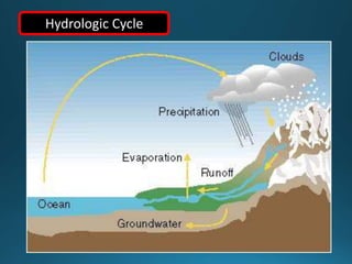 5
Hydrologic Cycle
 