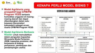 PELUANG BISNIS materi pelatihan kegiatan yess | PPT