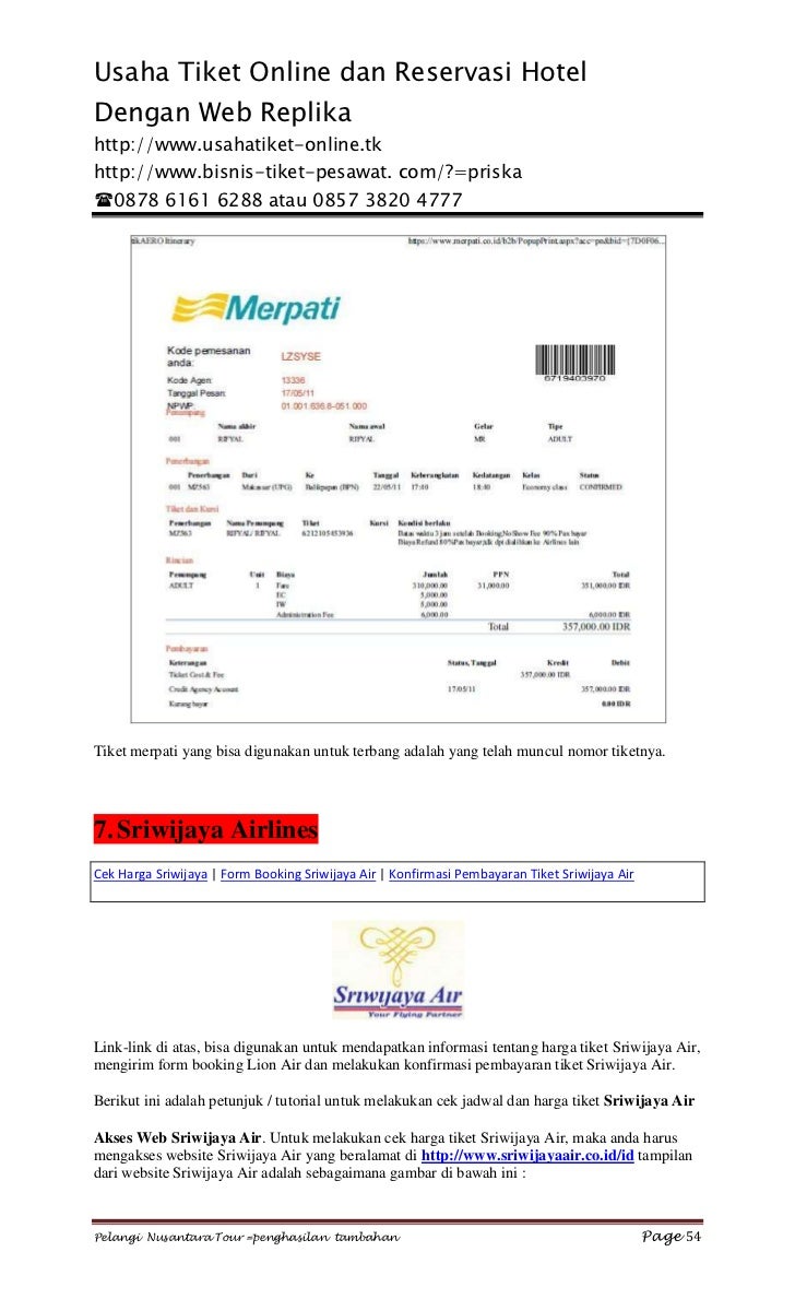 Tips Khusus Peluang Usaha Tiket Pesawat Tips Khusus Peluang Usaha Tiket Pesawat
