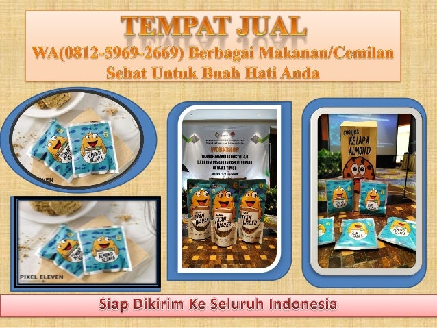 TEMPAT JUAL WA(0812-5969-2669) Berbagai Makanan/Cemilan ...