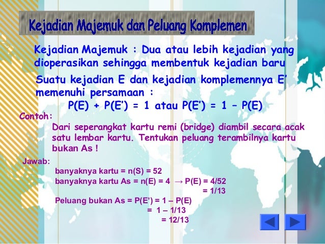 Presentasi Materi Peluang