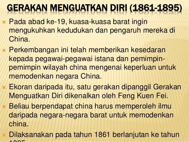 Reaksi Masyarakat China Terhadap Perluasan Barat Kesan Penjajahan B