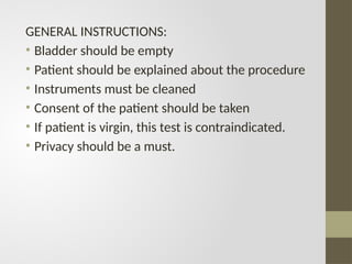 PELVIC FLOOR ASSESSMENT physiotherapy... | PPTX