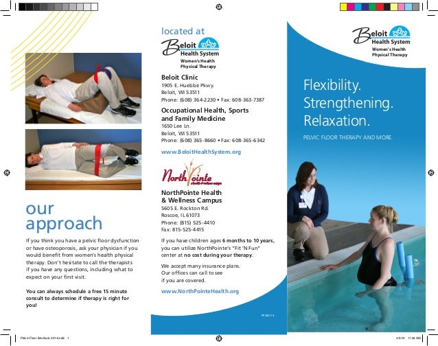 physical therapist brochure