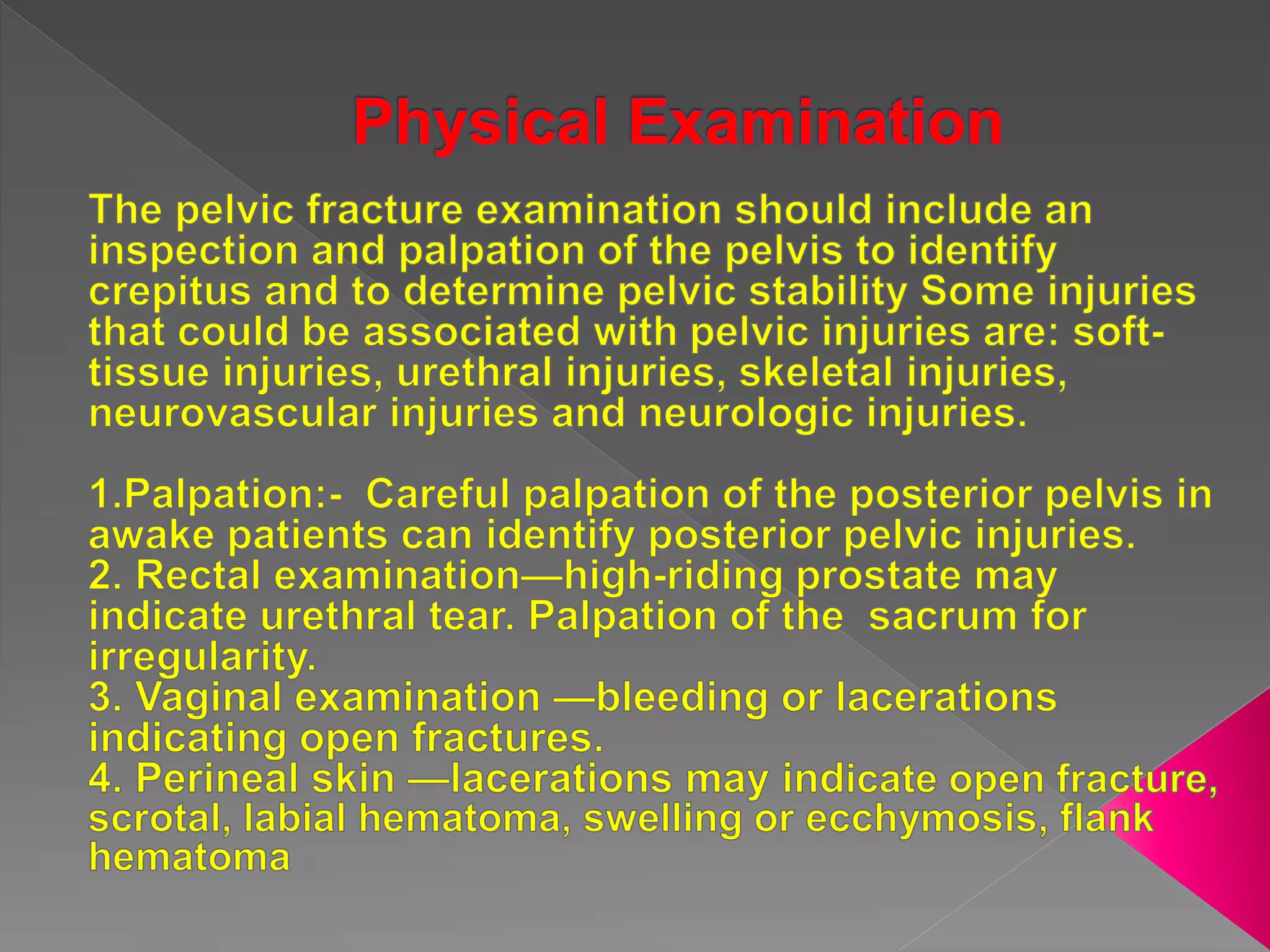Pelvic fracture
