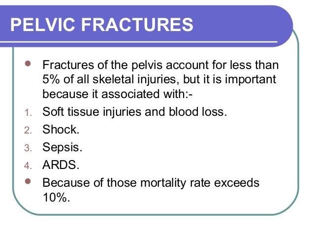 What physical therapy techniques are used for pelvic fractures?
