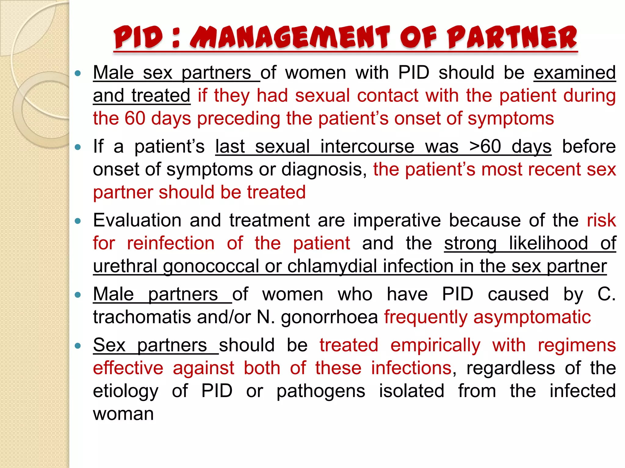 Pelvic inflammatory disease | PPTX