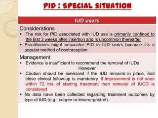 Pelvic inflammatory disease | PPTX