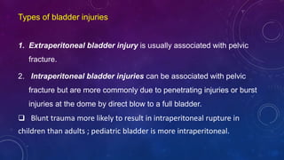 Pelvic injuries and associated injuries | PPTX