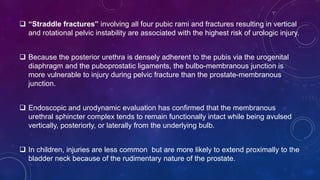 Pelvic injuries and associated injuries | PPTX