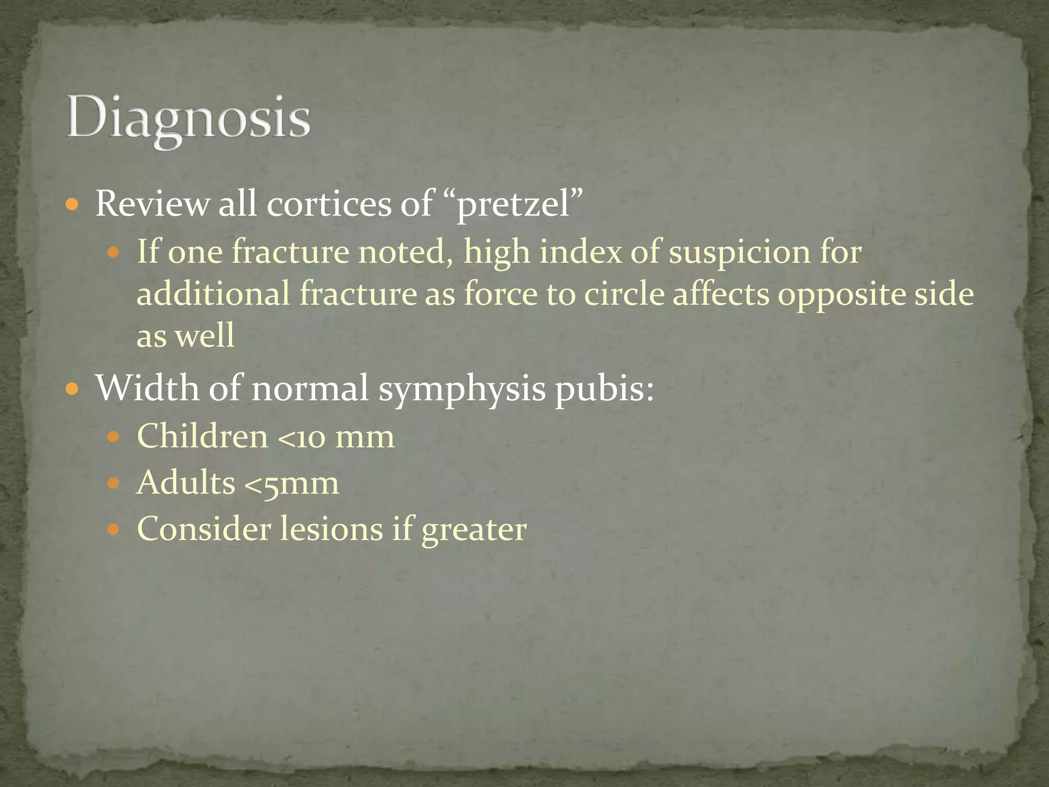 Pubic Rami Fracture | PPT