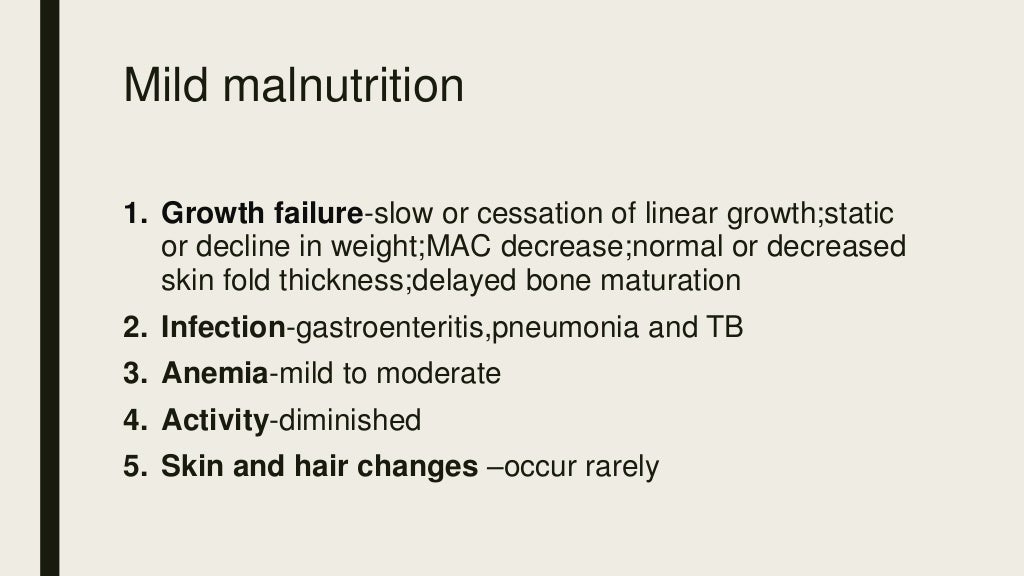 protein energy malnutrition