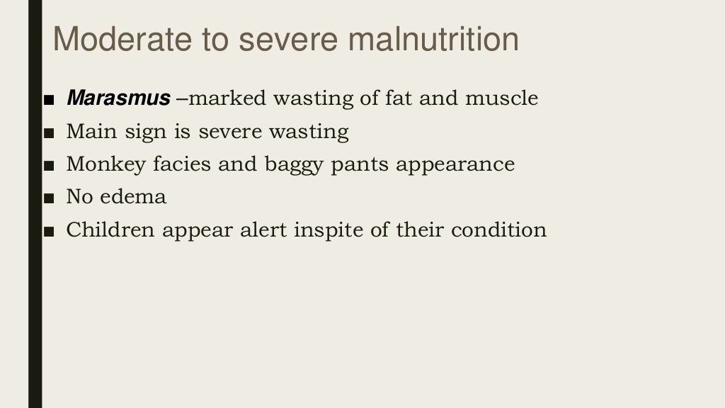 protein energy malnutrition
