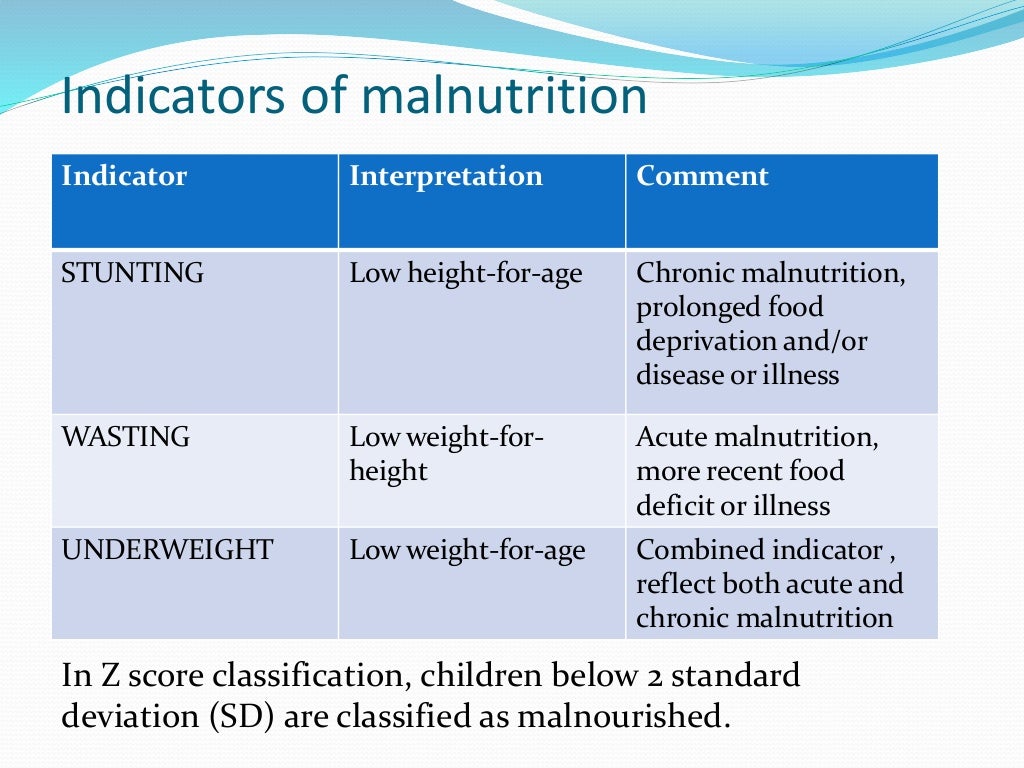 protein energy malnutrition