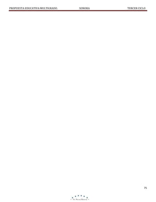 PROPUESTA EDUCATIVA MULTIGRADO.

SONORA

TERCER CICLO

75

 