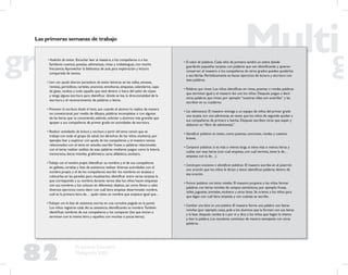 82
Propuesta Educativa
Multigrado 2005
Las primeras semanas de trabajo
• Audición de textos. Escuchar leer al maestro, a los compañeros o a los
familiares cuentos, poesías, adivinanzas, rimas y trabalenguas, con mucha
frecuencia.Aprovechar la biblioteca de aula para exploración y lectura
compartida de textos.
• Leer con ayuda diversos portadores de textos: letreros en las calles, envases,
revistas, periódicos, carteles, anuncios, envolturas, etiquetas, calendarios, cajas
de gises, recibos y todo aquello que esté dentro o fuera del salón de clases
y tenga alguna escritura para identiﬁcar dónde se lee, la direccionalidad de la
escritura y el reconocimiento de palabras o letras.
• Promover la escritura desde el inicio, aun cuando el alumno lo realice de manera
no convencional, por medio de dibujos, palabras incompletas o con algunas
de las letras que va conociendo; además, solicitar a alumnos más grandes que
apoyen a sus compañeros de primer grado en actividades de escritura.
• Realizar actividades de lectura y escritura a partir del tema común que se
trabaje con todo el grupo (la salud, los derechos de los niños, etcétera), por
ejemplo: leer y explorar con ayuda de los compañeros y el maestro textos
relacionados con el tema en estudio; escribir frases o palabras relacionadas
con el tema; realizar análisis de esas palabras mediante juegos como la lotería,
memorama, letras móviles, grafómetro, carta alfabética, etcétera.
•Trabajo con el nombre propio. Identiﬁcar su nombre y el de sus compañeros
en gafetes, carteles y lista de asistencia; realizar diversas actividades con el
nombre propio y el de los compañeros: escribir los nombres en tarjetas y
colocarlas en las paredes para visualizarlos, identiﬁcar entre varias tarjetas la
que corresponde a su nombre; durante varios días los niños hacen etiquetas
con sus nombres y los colocan en diferentes objetos, así como llevan a cabo
diversos ejercicios como decir con cuál letra empieza determinado nombre,
cuál es la primera letra de… quién tiene un nombre que empiece igual que…
•Trabajar con la lista de asistencia, escrita en una cartulina pegada en la pared.
Los niños registran cada día su asistencia, identiﬁcando su nombre.También
identiﬁcan nombres de sus compañeros y los comparan (los que inician o
terminan con la misma letra y aquellos con muchas o pocas letras).
• El sobre de palabras. Cada niño de primero tendrá un sobre donde
guardarán pequeñas tarjetas con palabras que van identiﬁcando y quieren
conservar; el maestro o los compañeros de otros grados pueden ayudarlos
a escribirlas. Periódicamente se hacen ejercicios de lectura y escritura con
esas palabras.
• Palabras que riman. Los niños identiﬁcan en rimas, poemas o rondas palabras
que terminan igual y el maestro lee con los niños. Después juegan a decir
otras palabras que riman, por ejemplo:“nuestras sillas son amarillas” y las
escriben en su cuaderno.
• Las adivinanzas. El maestro entrega a un equipo de niños del primer grado
una tarjeta con una adivinanza, en tanto que los niños de segundo ayudan a
sus compañeros de primero a leerlas. Después escriben otras que sepan y
elaboran un “libro de adivinanzas”.
• Identiﬁcar palabras en textos, como poemas, canciones, rondas y cuentos
breves.
• Comparar palabras: si es más o menos larga, si tiene más o menos letras y
cuáles son esas letras (con cuál empieza, con cuál termina, tiene la de…
empieza con la de…).
• Construyen oraciones e identiﬁcan palabras. El maestro escribe en el pizarrón
una oración que los niños le dictan y éstos identiﬁcan palabras dentro de
esa oración.
• Formar palabras con letras móviles. El maestro propone a los niños formar
palabras con letras móviles de campos semánticos, por ejemplo: frutas,
útiles, juguetes, animales, etcétera u otras listas. Se orienta a los niños para
que digan con cuál letra empieza y con cuántas se escribe.
• Cambiar una letra en una palabra. El maestro forma una palabra con letras
móviles (por ejemplo: casa), pide a los alumnos que la formen con sus letras
y la lean, después cambia la s por m y dice a los niños que hagan lo mismo
y lean la palabra. Los escolares continúan de manera semejante con otras
palabras.
 