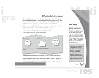 195
Propuesta Educativa
Multigrado 2005
 