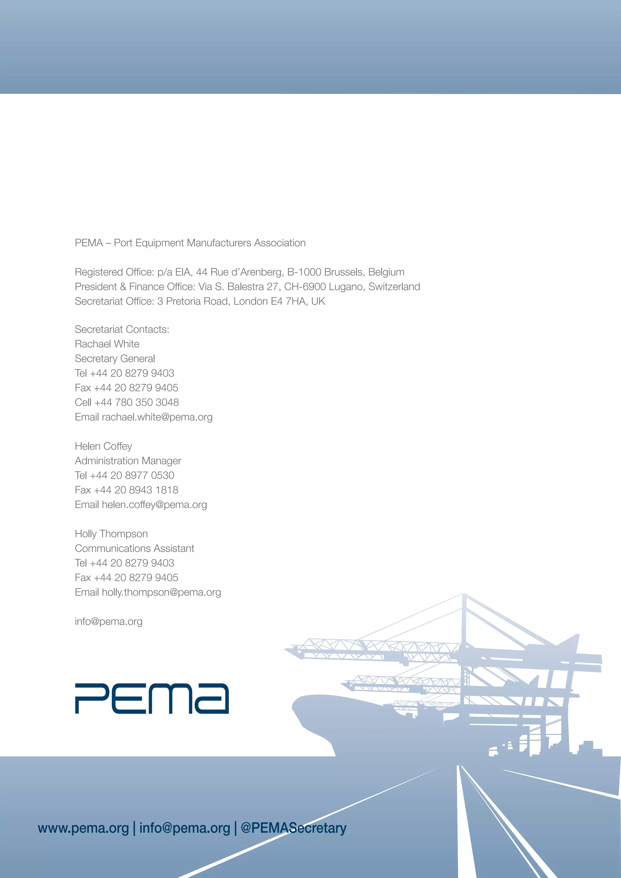 PEMA | OCR In Ports and Terminals | PDF