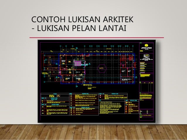 Pemahaman Lukisan Arkitek Pelan Susunatur Dan Skala