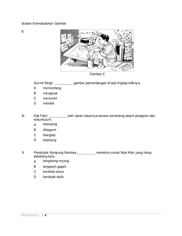 Pemahaman Bahasa Melayu