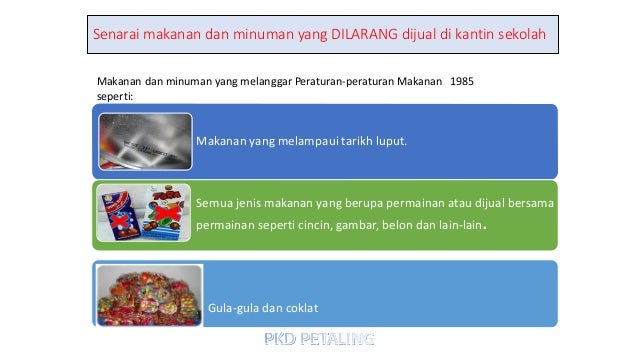 Pemakanan sihat di kantin sekolah rasional larangan 2018