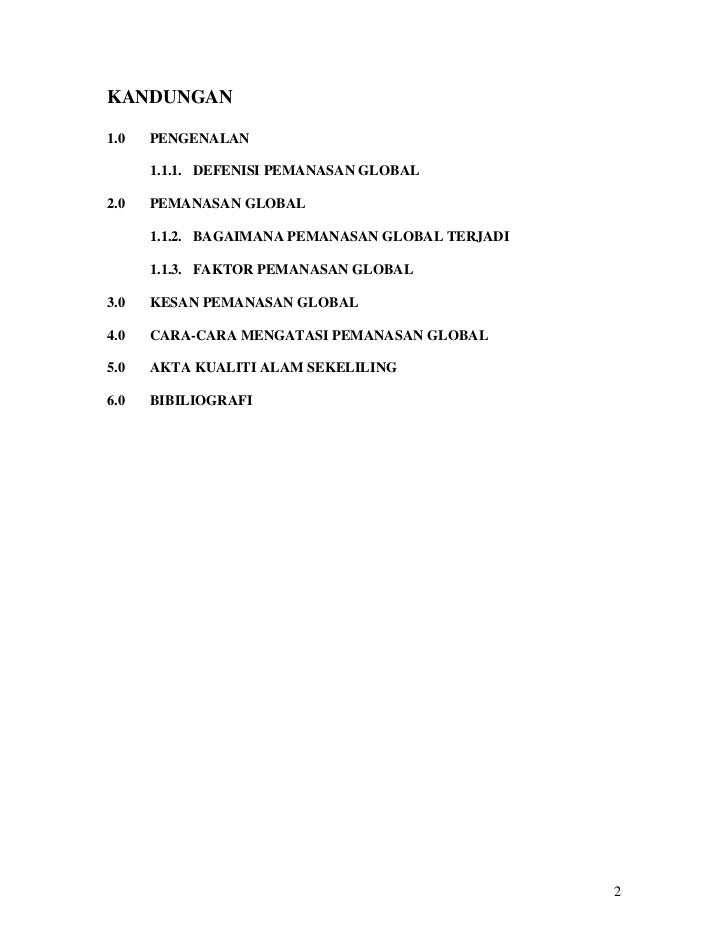 Pemanasan Global