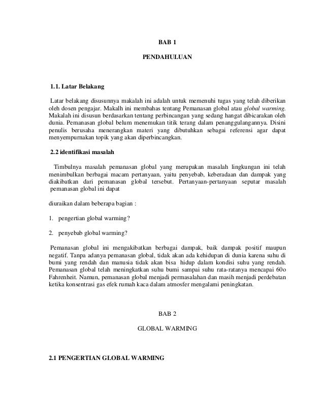 Kesan Pemanasan Global Kepada Manusia larsteex