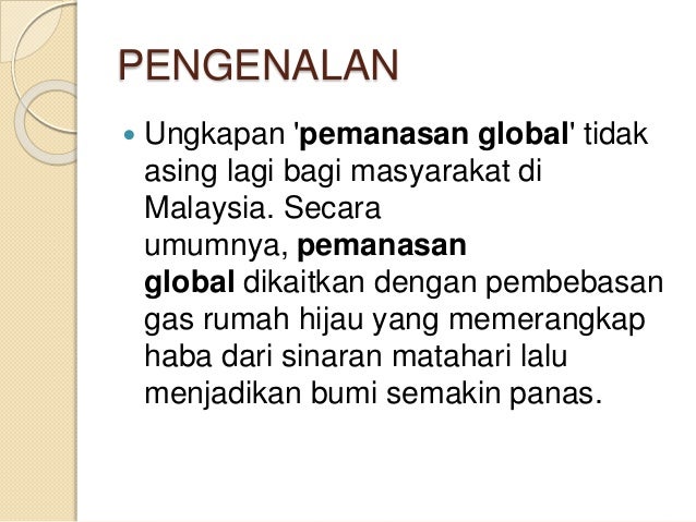 Pemanasan Global