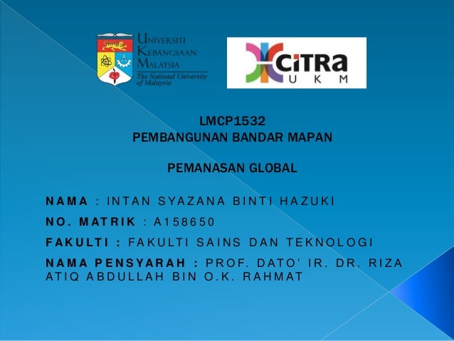 Pemanasan Global Pemanasan Global