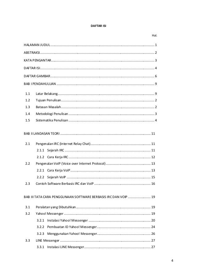 Pemanfaatan aplikasi internet berbasis teknologi irc dan 