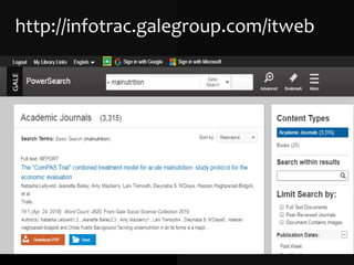 http://infotrac.galegroup.com/itweb
 