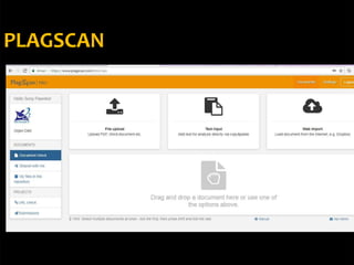 PLAGSCAN
 