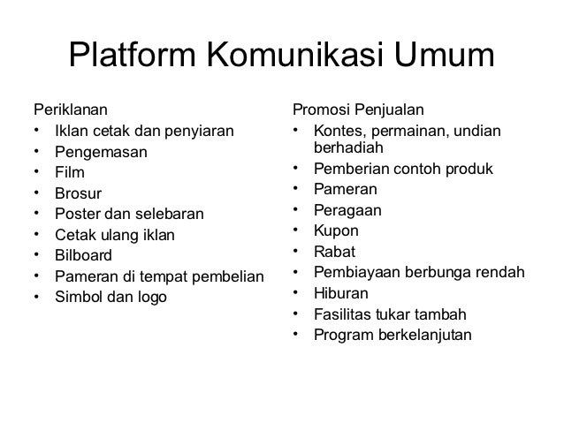 Mengelola komunikasi pemasaran terpadu