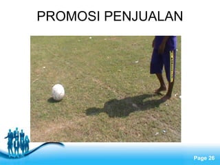 Free Powerpoint Templates
Page 26
PROMOSI PENJUALAN
 
